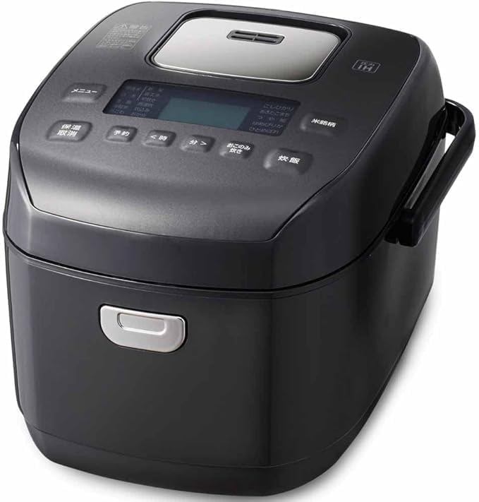 炊飯器 5.5合 圧力IH 50銘柄炊 RC-PDA50-B 極厚火釜 ブラック Amazon | 炊飯器 圧力IH 5.5合 50銘柄炊き分け機能 極厚火釜 ブラック